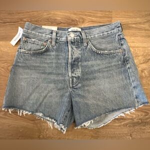 AGOLDE Parker Long Jean short, size 27 Wheel